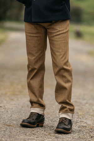 The Hammer Straight - Copper Raw 10.5oz Selvedge